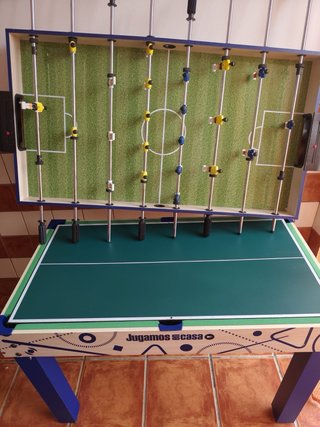 Mesa Futbolín Plegable Convertible