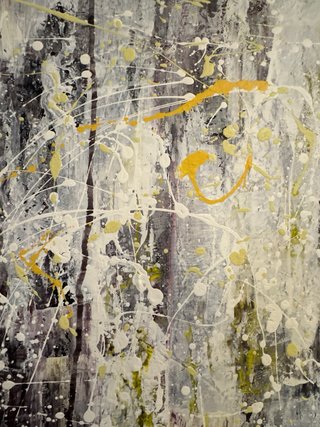 Pintura abstracta original 100x80cm