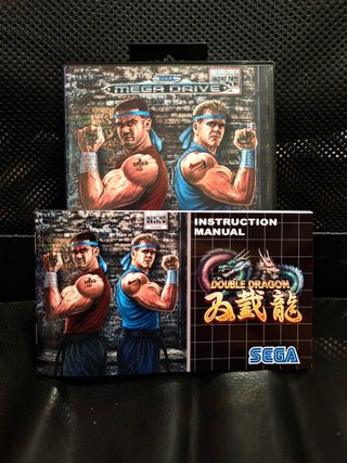 Double Dragon Sega Mega Drive Cartucho