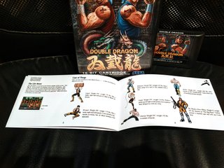 Double Dragon Sega Mega Drive Cartucho