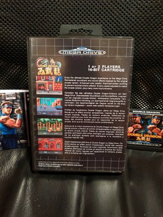 Double Dragon Sega Mega Drive Cartucho