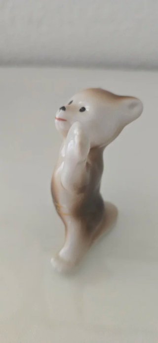 Oso Olímpico 1980 Polonne Porcelana
