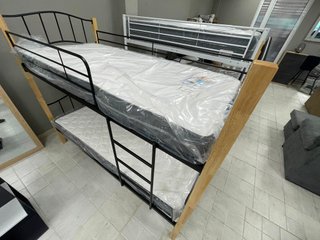 Litera individual forja y madera