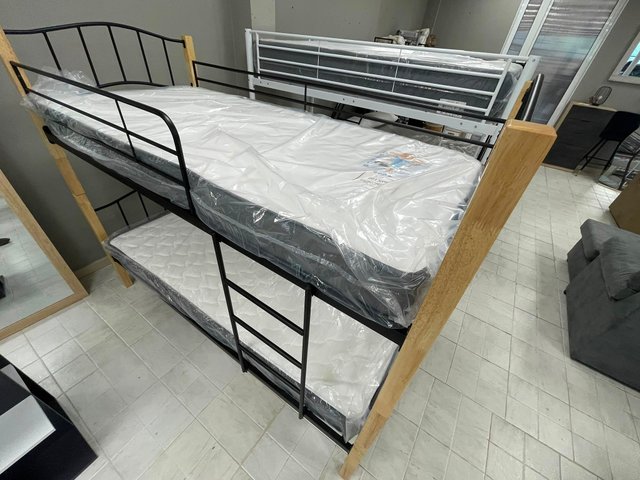Litera individual forja y madera