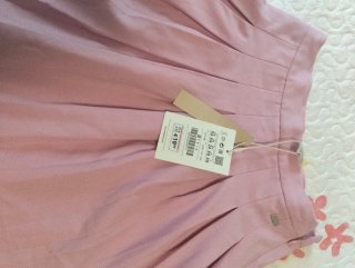 Falda rosa zara Talla XS