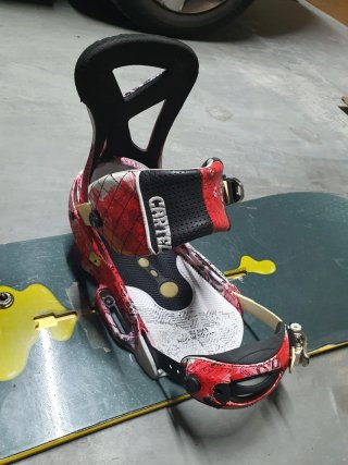 Snowboard Burton 152 Process V Rocker com fixações