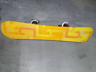 Snowboard Burton 152 Process V Rocker com fixações