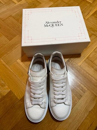 Sneakers Alexander McQueen Beige/Bianco Uomo