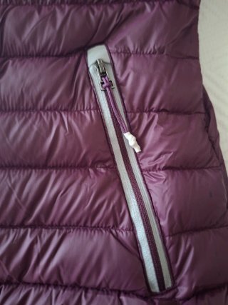 Chaqueta acolchada Wedze mujer morada