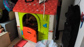 Casita de jardín para niños
