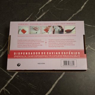 Caviar-Box Dispensador Esférico