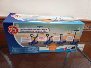 Patinete 3 Ruedas 4 en 1