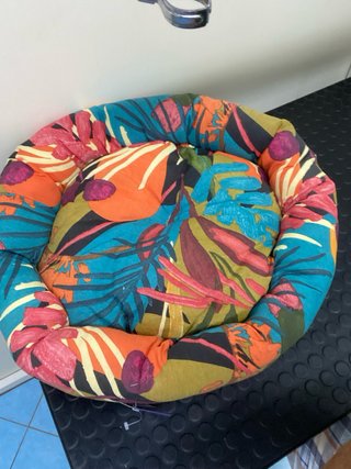 Cuscino/Cuccia per cani/gatti fantasia tropicale