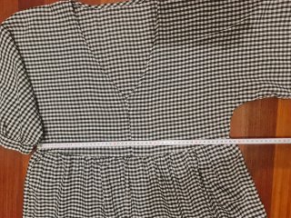 Vestido Vichy Negro y Blanco
