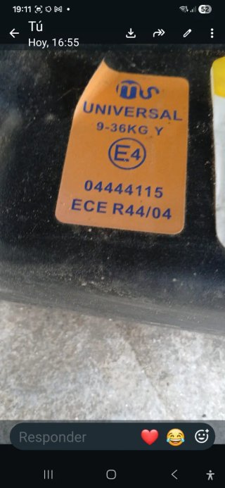 Sillita de coche Encore