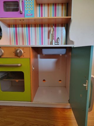 Cocinita de madera infantil