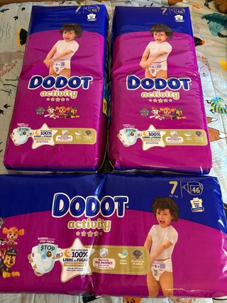 Pañales Dodot Activity Talla 7 (46 uds)
