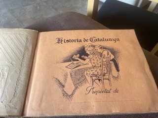 Album historia de Catalunya collecio de xocolata