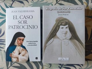 1* edición. Dos libros sobre Sor Patrocinio.