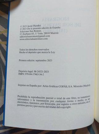 1* edición. Dos libros sobre Sor Patrocinio.