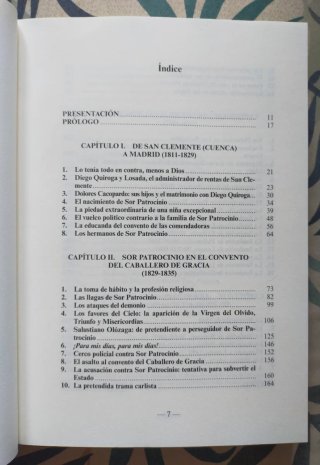 1* edición. Dos libros sobre Sor Patrocinio.