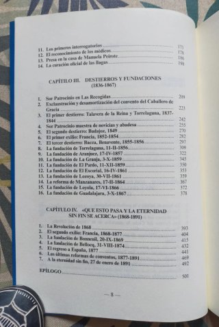 1* edición. Dos libros sobre Sor Patrocinio.