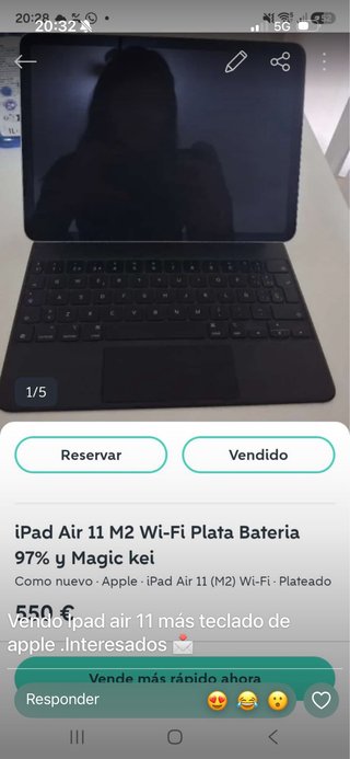 iPad Air 11 M2 + Teclado Magic