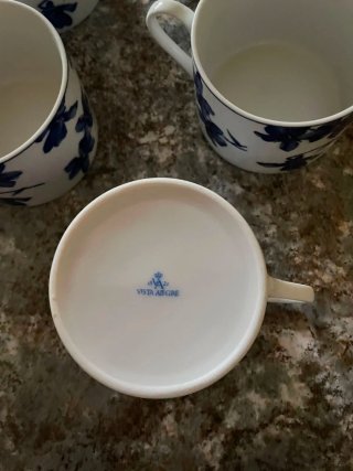 Tazas de porcelana Vista Alegre