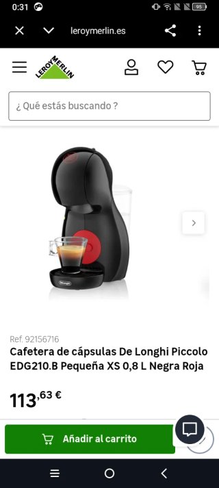 Cafetera Nescafé Dolce Gusto Piccolo XS