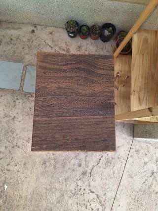 Cajonera auxiliar de madera