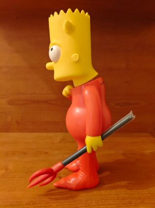 Figura Bart Simpson Diablo The Simpsons