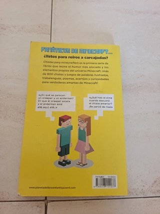 Libro "chistes para Minecrafters"