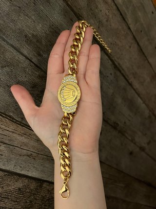 Pulsera rolex Acero Bañado en Oro