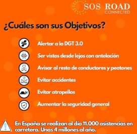 Baliza SOS ROAD V16 Conectada DGT
