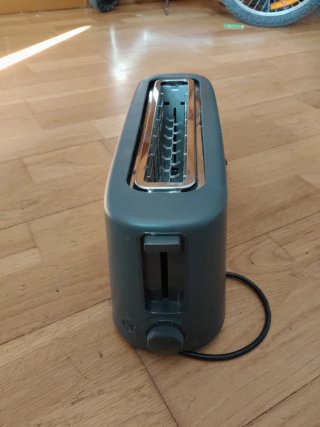 Tostadora gris