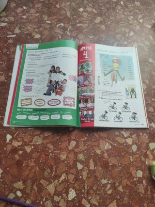 Libro de francés Parachute 1 .