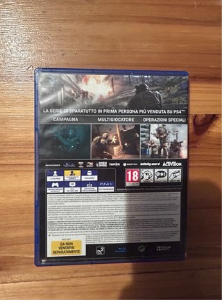 Lotto 5 Giochi PS4 Call of Duty