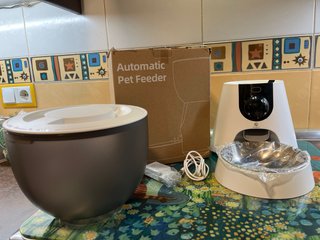 Comedero Automático PERRO GATO con Cámara NUEVO