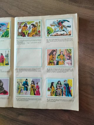 Álbum El Guerrero del Antifaz Cromos