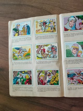 Álbum El Guerrero del Antifaz Cromos