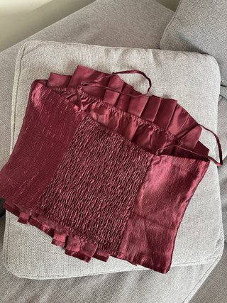 Conjunto Tintoretto Top y Pantalón Burdeos