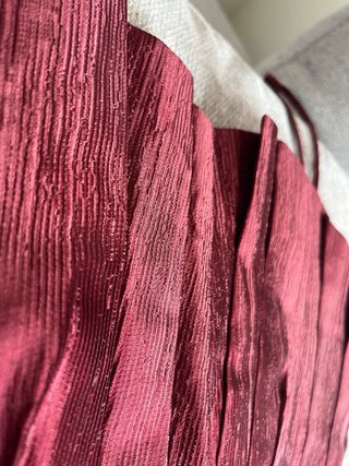 Conjunto Tintoretto Top y Pantalón Burdeos