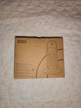 Teléfono Inalámbrico DIGI Negro