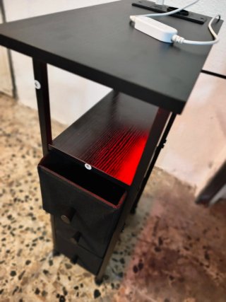 Mesa Auxiliar Estrecha con Carga