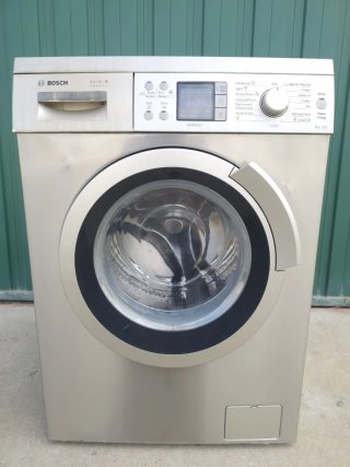 LAVADORA BOSCH INOX 8 KG 1.200 RPM