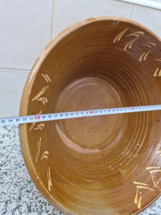 Juego de 3 Lebrillos de Barro