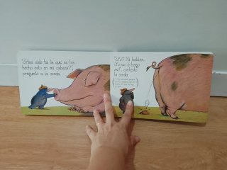 Libro infantil El topo que quería saber quién se