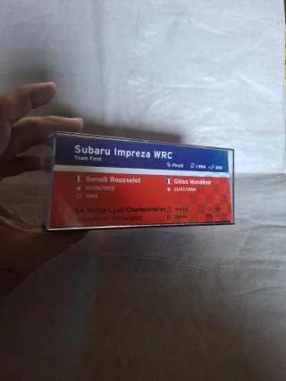 Maqueta Subaru Impreza WRC 1/43