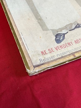 Cartonato Pubblicitario Rivoire & Carret Anni 80