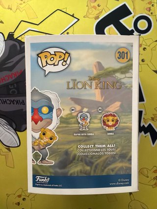 Funko Pop! Disney Rafiki con Simba 301